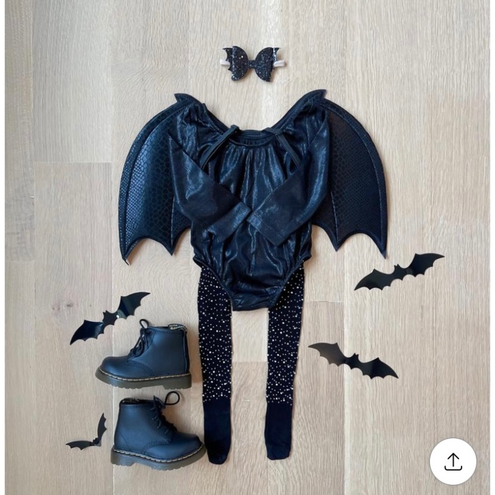 Toddler Girl Bat Costume